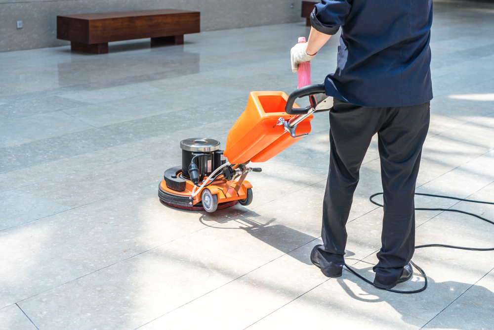 Hard floor cleaning service for a healthier and cleaner working environment